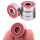5Pcs Red ABEC-7 608RS Skateboard Roller Sealed Ball Bearings 8x22x7mm PTAUJC3C