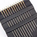 12x Thick Big Eye Sewing Self-Threading Needles Embroidery Hand Sewing Sets T0B1