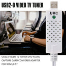 USB2.0 Video TV Tuner DVD Audio Capture Card Converer Adapter for Win7/8 T7 K3X3