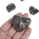 100g Natural Black Tourmaline Crystal Rough Rock Mineral Specimen Healing StoMO