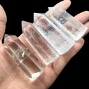 Clear Quartz Crystal Point Natural Wand Specimen Reiki Healing Stone 3C