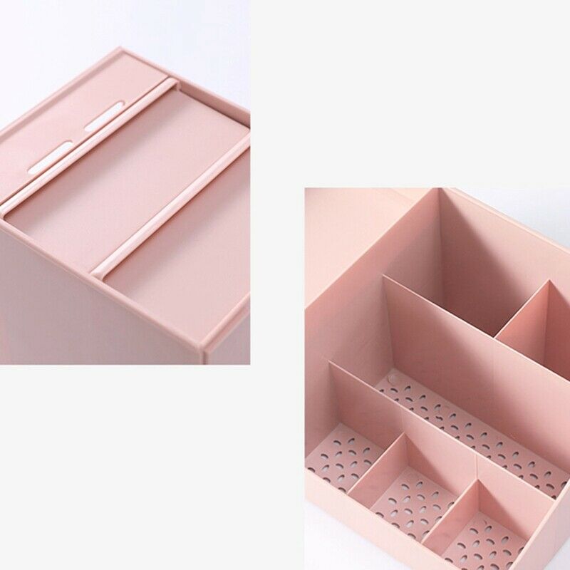 Cosmetic Storage Box Drawer Desktop Plastic Makeup Dressing Table Skin Care X3Z6