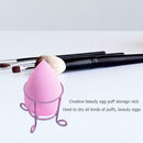 Cosmetic Puff Rack Sponge Holder Beauty Makeup Powder Puff Storage Rack