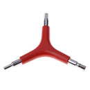 3 Way 4/5/6mm Bicycle Hex Wrench Stainless Steel Cycling Hex Wrench Spanner D2G7