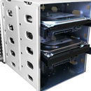 1pc Hard Drive Caddy Cage Rack 5.25'' to 5x 3.5'' SATA HDD Tray Converter