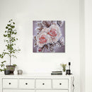 5D DIY Special Shaped Diamond Painting Retro Flower Cross Stitch Embroidery