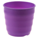 Plastic Round Flower Plant Pot Planter Holder With Tray Home Office Garden  F6I6