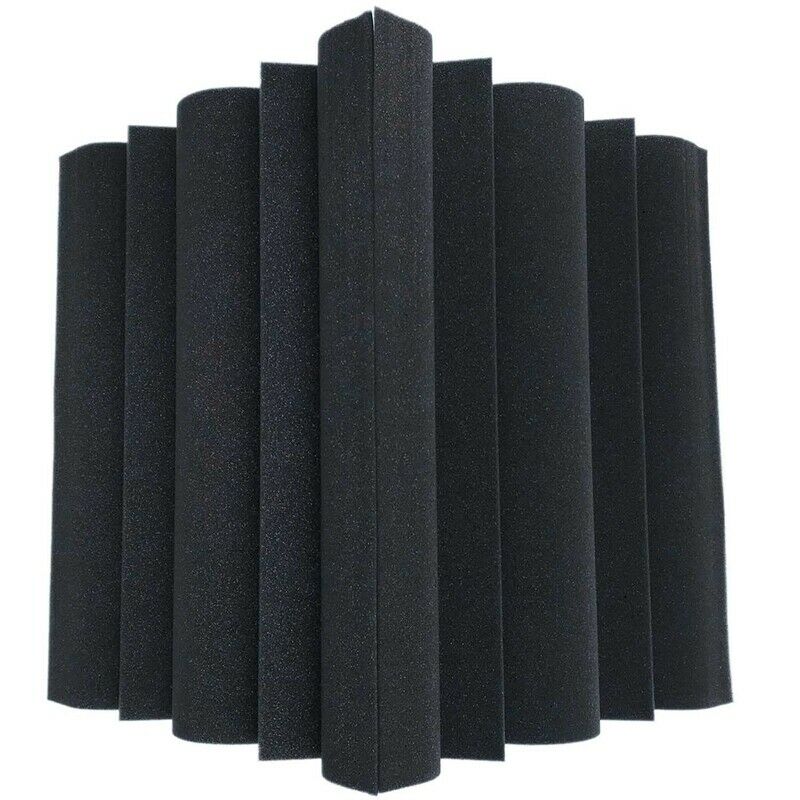 4 pcs Corner Bass Trap Acoustic Panel Studio Sound Absorption Foam 12*12*24
