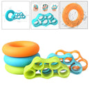 6 PCS Hand Grip Ring Strengthener Finger Exerciser Grip Strength Trainer