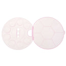 10 Wells Watercolor Box Color Mixing Paint Box Storage Palette Boxes Pink