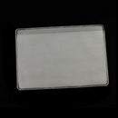 100pcs PVC Card Sleeve ID Badge Case Bank Credit Cards Protector Holder