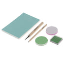 6 Pieces/set DIY Rubber Stamp Carving Block Kit with Cutter Art Chisels Tools