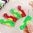 3PCS Elderly Use Automatic Needle Threader Thread Guide Device Sewing Tool NEW