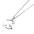 1 Pair Stainless Steel Yin Yang Cat Puzzle Piece Matching Couple Pendant