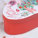 Christmas Candy Box Tea Box Santa Claus Candy Gift Storage Box Xmas Home  3C
