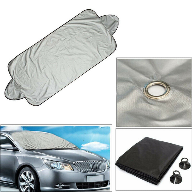 1* Universal Car Auto Folding Windshield Protect Cover Snow Ice Rain Protector