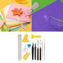 14Pieces Craft Vinyl Weeding Tools Craft Set Basic Vinyl Tool for Cricut Cameos
