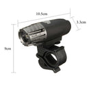 USB Rechargeable LED Bicycle Bright Bike Front Headlight+Rear Tail Light Set P5L