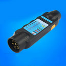 12V 7Pin Car Trailer Light Plug Socket Tester Wiring Circuit Test Diagnostic Set