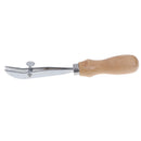 Stainless Steel Leather Craft Adjustable Outside Edge Creaser Leather Craft T 3C