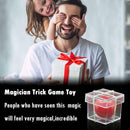 Ball Through Box Illusion Magic Conjuring Prop Magician Trick Game Toys