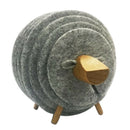 Sheep Shape Anti Slip Cup Pads Coasters Insulated Round Felt Cup Mats Japan T6Q4