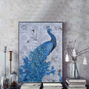 5D DIY Special Shaped Diamond Painting Peafowl Cross Stitch Embroidery Kits