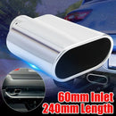 For BMW For Benz Universal Car Decoration Flat Chrome Stainless Steel Car M H4O9