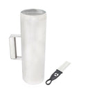 Stainless Steel Guiro with Scraper Percussion Instrument Musical Training TooJC_