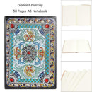 DIY Mandala Special Shaped Diamond Painting 50 Pages A5 Notepad Notebook