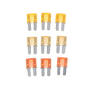 5 Set of 15 Pieces UNiversal Car Audio Micro 2 Blade ATR Fuse 5A 7.5A 10A 15A