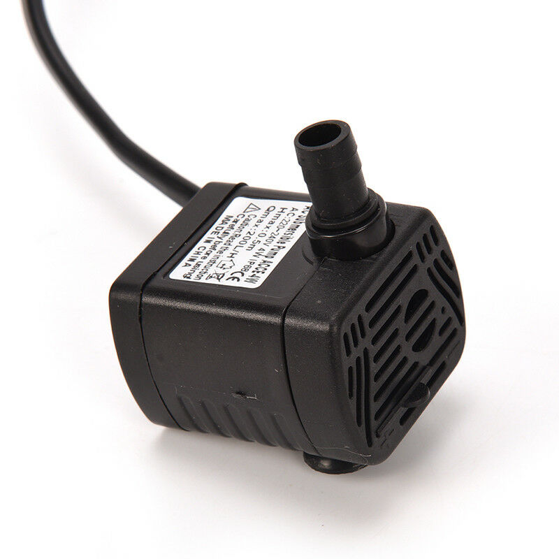 220/240V 3W Submersible Water Pump Aquarium Fountain Fish Pond Tank EU Plug B Cy