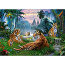 5D DIY Full Drill Diamond Painting Tiger Embroidery Mosaic Craft Kit (W629)