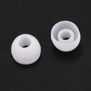 50 Pcs White Earbud Headphone In Ear Buds Tip Cover Replacement E8A4