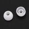 50 Pcs White Earbud Headphone In Ear Buds Tip Cover Replacement E8A4