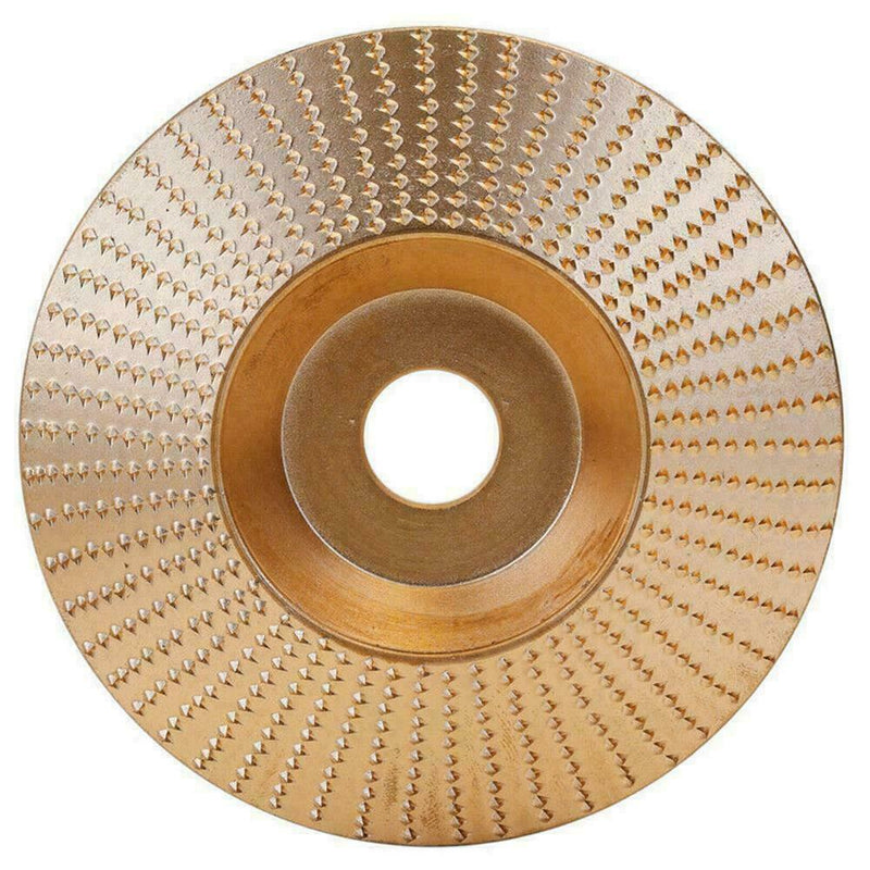 Carbide Wood Sanding Carving Shaping Disc For Angle Grinder/Grindin Wheel U T0V5