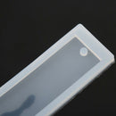 2 Pcs/Set Rectangle Silicone Bookmark Mold, DIY Bookmark Mould Making