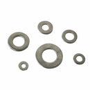 580X Stainless Steel Flat Washers For M2 M2.5 M3 M4 M5 M6 M8 M10 M12 Scre ZWZ