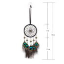Peacock Feathers Handmade Dreamcatcher Craft Dream Catcher Net Home Decor