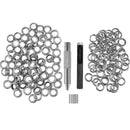 Eyelet Set Grommet Kit +100 eyelets For DIY Kydex Huning Sheath Stable Nice A1U5