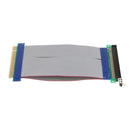 PCI-E Express 16X-16X Slot Riser Card Extender Ribbon Flex Extension Cable