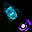 2PCS (7 Color) Car LED Colorful Water Coaster USB Charging Non-Slip Coast ITK