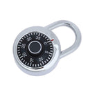 Hot Hardened Steel Shackle Dial Combination Luggage Locker Lock Padlock