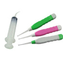 Tonsil & Ear Stone Remover Tool w/ LED Light  Irrigation Syringe Nice