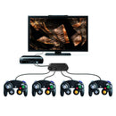 4 Ports for GC GameCube to for Wii U PC Nintend Switch Controller Adapter