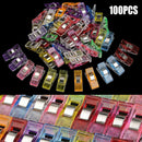 100Pcs Plastic Holding Clip for Crafts Quilting Sewing Knitting Crochet DIY Set