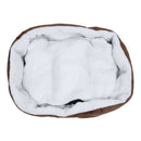 Large Waterproof Warm Soft Fleece Puppy Pet Dog Cat Bed House Basket Nest M