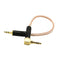 3.5mm Stereo 90 degree Male To Male Car Aux Auxiliary Audio Cable Cord