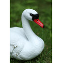 2x Lifesize Swan&Duck Decoy Pond Decoration Plastic Floating Ornamental Bird