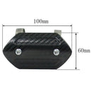 Motorcycle Exhaust Muffler Carbon Fiber Protection Heat Shield Cover